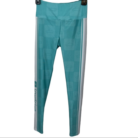 🥑5/$25 Goldsheep Leggings, Turquoise Joy Drive. Small - Picture 1 of 5